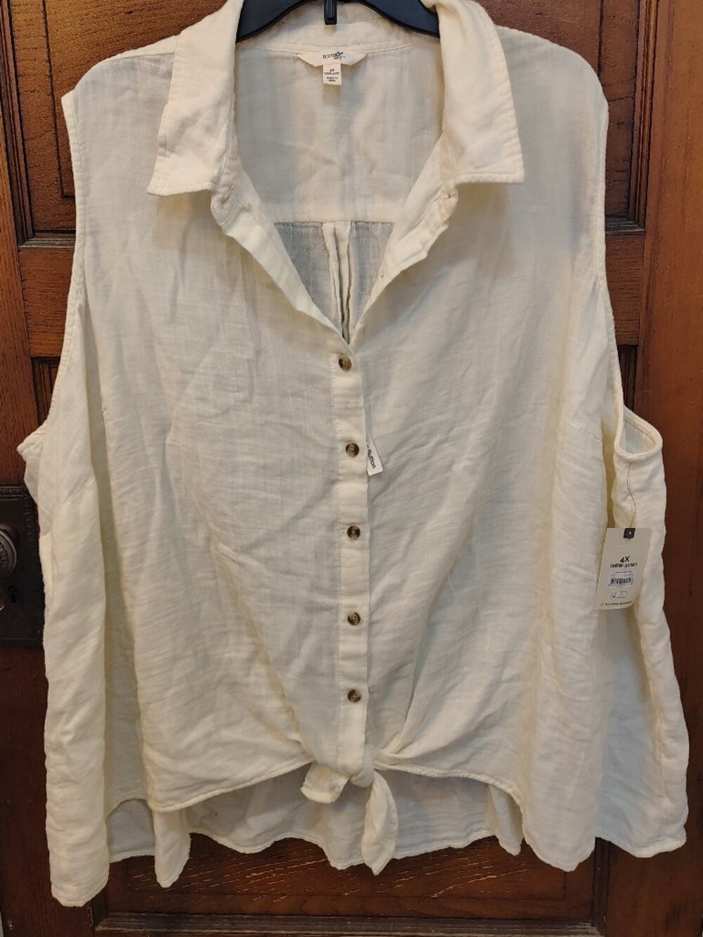 Terra & Sky Button Down Top (NWT) - 4x